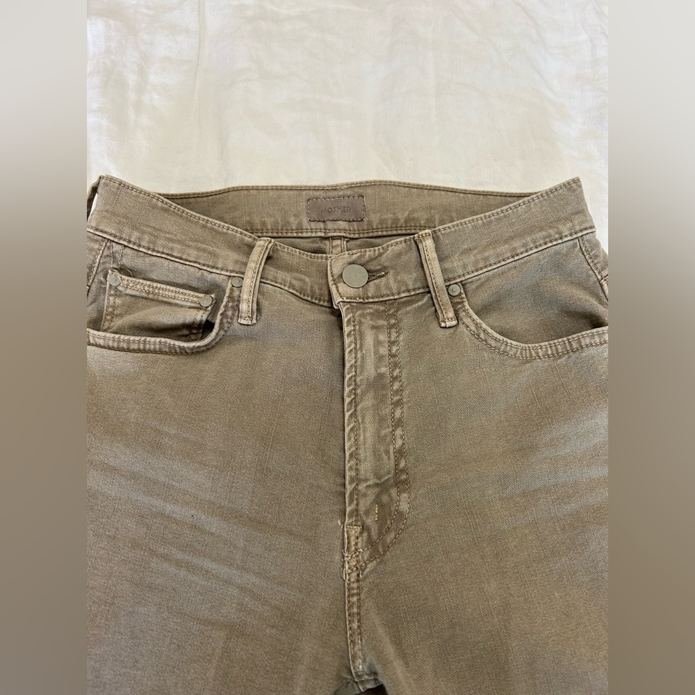 Mother Insider Ankle Fray in Chalk it Up size 25 - Picture 11 of 16